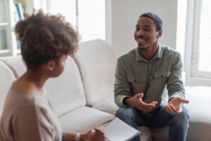 person in counseling asking the question what is residential treatment